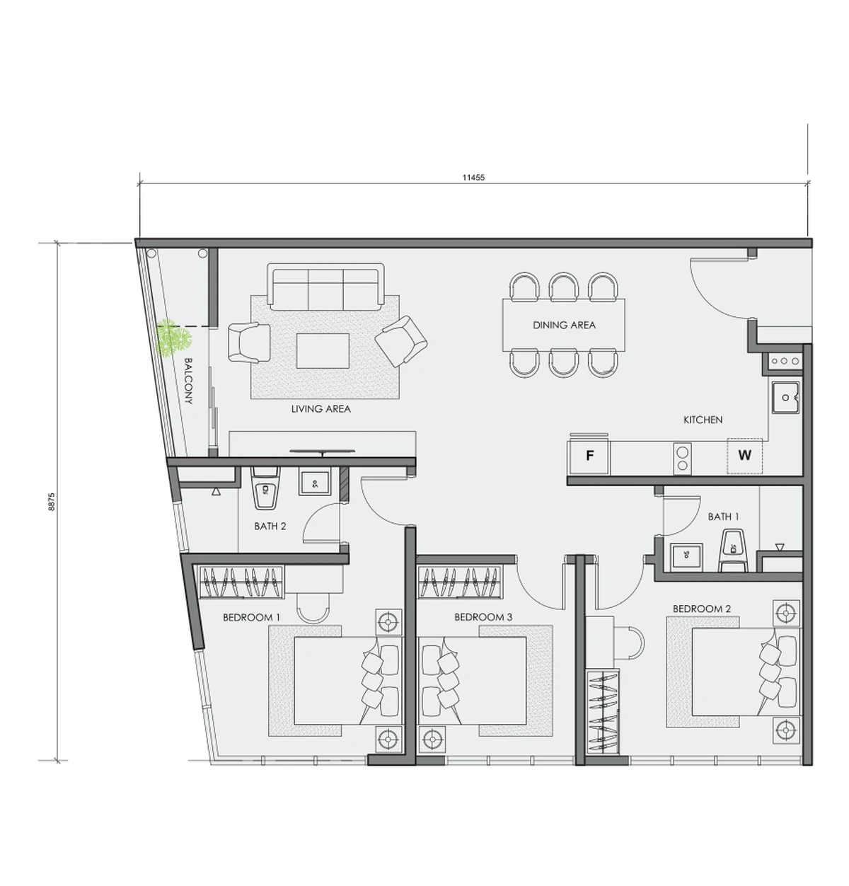 3 Bedroom